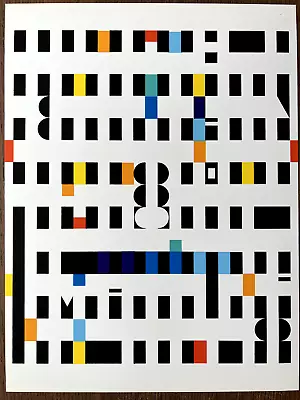 $229 • Buy Yaacov Agam Serigraph  Progression II   Atelier Arcay, Paris