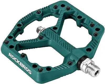 ROCKBROS Mountain Bike Pedals 9/16'' Road Bike Widen Nylon Fiber Platform Pedals • $23.50