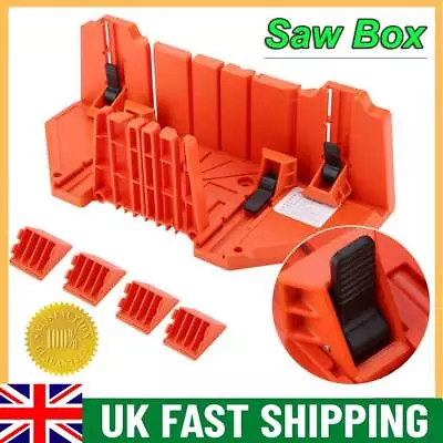 14  Clamping Mitre Miter Block Box Cutting Box 0/22.5/45/90 Degree Cut Angles • £10.80