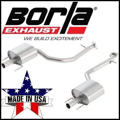 $802.79 • Buy Borla S-Type 2.25  Axle-Back Exhaust System Fits 2013-2020 Lexus GS350 3.5L V6