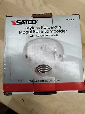 SATCO 90-483 Keyless Porcelain Mogul Base (E39) Receptacle • $20