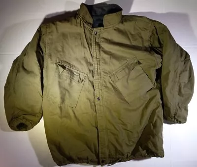 1978 US Military Chemical Charcoal Lined Suit Jacket LARGE  • $10.95