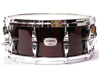 Yamaha Absolute Hybrid Maple 14x6 Snare Drum Classic Walnut -  In Stock! • $699.99