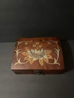 Wooden Decorative Storage Box • $36