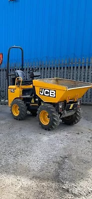 2017 JCB 1THT 1 TONNE HI-TIP 4x4 DUMPER TEREX/ MECALAC TA1 MA1  THWAITES 1 TON • £7750