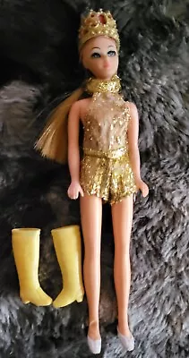 Vintage 1970s Topper Dawn Doll Beauty Pageant Doll With Majorette Uniform • $19.99