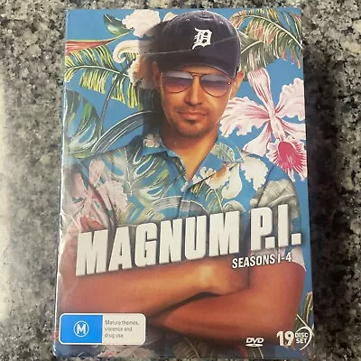 Magnum Pi 2018 Tv Series Complete Season 1-4 Dvd • $55