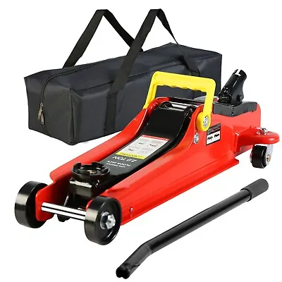 2 Ton Single Piston Hydraulic Pump With A Storage Bag Low Profile Floor Jack • $69.90