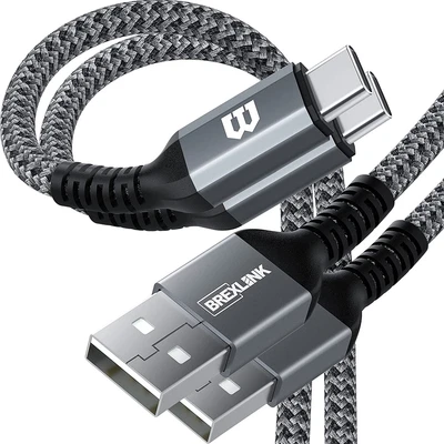 $20.99 • Buy USB C Cable 2 Pack, USB Type C To USB A Charger Nylon Braided Fast Charge-6.6ft