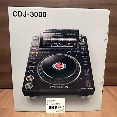 Pioneer CDJ-3000 Multi-Player Professional Flagship Model Black 100V DJ Pre Oder • $5014.68