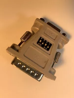 Mac To VGA Adapter With 4 Position Dip Switch • $6.75