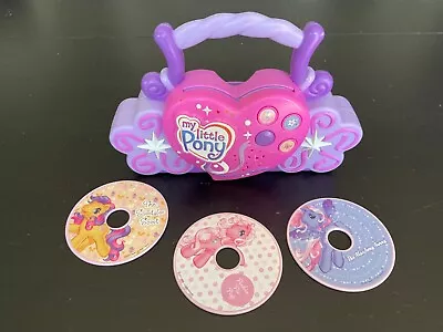 RARE - My Little Pony MLP G3 Musical Boombox Radio CD Player Vintage 2007 HTF • $25