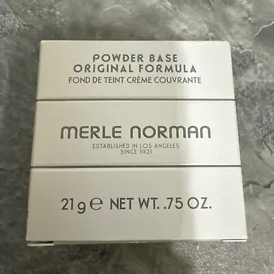 Merle Norman Powder Base Original Formula *Sunny Tan* 21 G / .75 Oz New With Box • $26.99