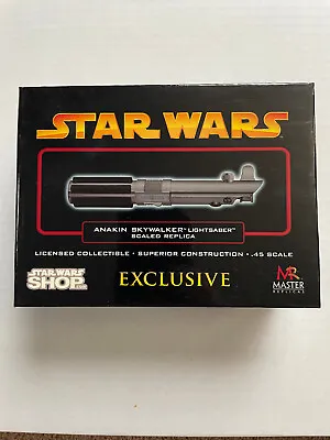 Master Replicas Star Wars Shop Exclusive Anakin Skywalker .45 Scale Lightsaber • $110