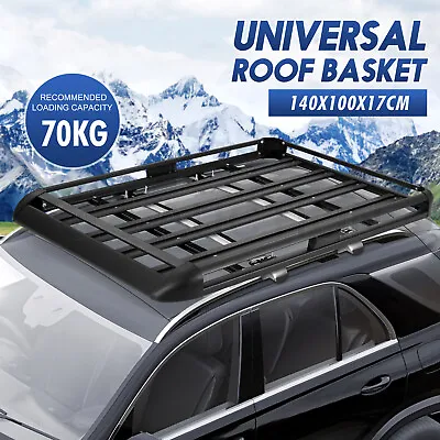 Universal Car Roof Rack Basket Luggage Cargo Storage Holder Carrier Vehicle SUV • $169.95