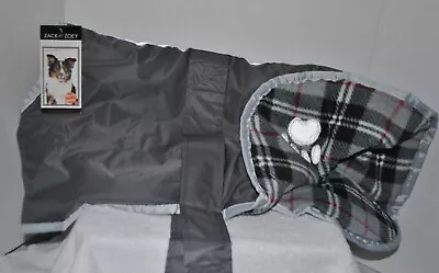 Zack & Zoey Noreaster Dog Coat XL Grey/Plaid NWT • $15.99