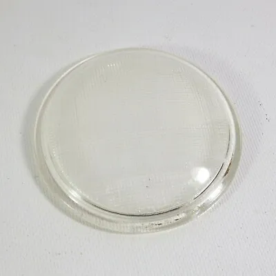 Vintage S & M Lamp Co. Clear Glass Lens No. 4150 4 Inch • $10