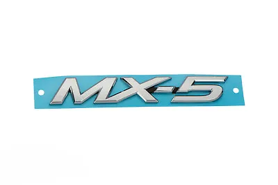 2016-2019 Mazda MX-5 Miata Rear Chrome  MX-5  Bumper Emblem OEM NEW  NA1P-51-721 • $29.95