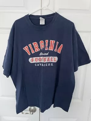 Virginia Cavaliers Men 2XL Logo T Shirt Gildan • $7.95