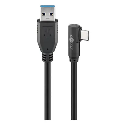 $27 • Buy NEW Goobay USB-C To USB A 3.0 Cable 0.5m - Black *AU STOCK*