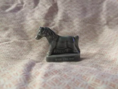 Red Rose Tea WADE England Figurine Pet Shop SERIES Mini Horse Pony Blue • $8.58