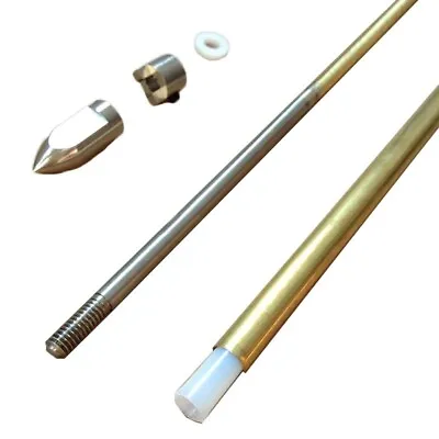 £14.80 • Buy 4mm Flex Shaft Cable-Drive Dog Prop Nut & 350mm/300mm Brass Tube For Rc Boat Set
