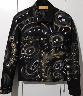 Gianni Versace Hand Painted Jacket Limited Edition Unique Rare! • $7000