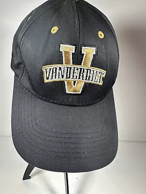 Vanderbilt University Hat Commodores Football TN College Vandy Black Sports Cap • $14
