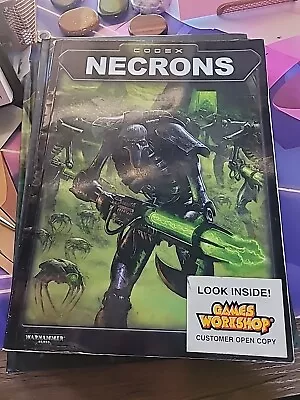 Warhammer 40k Necrons Necron Codex 2002 Army Book Soft Cover OOP • £15.27