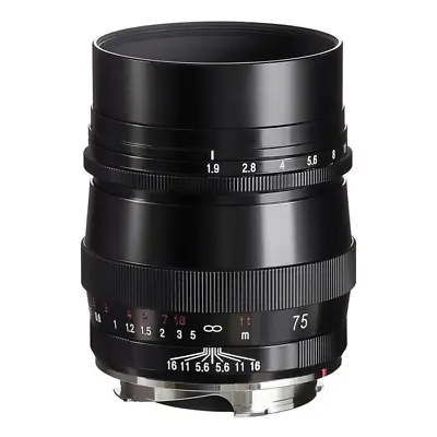 【New】Voigtlander ULTRON 75mm F1.9 SC VM Lens For Leica M Mount Black-Paint • $620.20