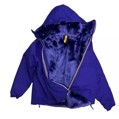 NWT K-Way Italy By Kappa K009NW0 Bomber Jacket Hoodie Marie Nylon Four Rure • $109