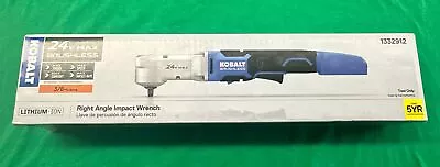 Kobalt 24V Max 3/8  Drive Right Angle Impact Wrench Brushless Tool Only 1332912 • $89.99