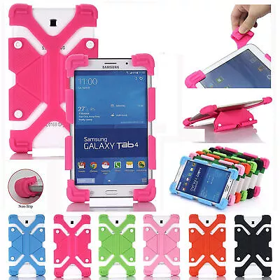 Kids Safe Shockproof Silicone Case Cover Kickstand For 7.0 8.0 10.1 Inch Tablet • $6.09