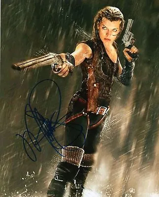 Milla Jovovich Autographed Signed A4 Pp Poster Photo Print 18 • £6.89