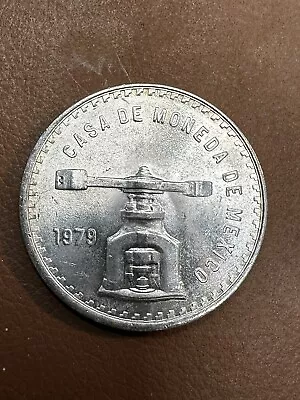 1979 UNCIRCULATED Casa De Moneda De Mexico 33.625g Silver Press & Scale *97 • $39.98