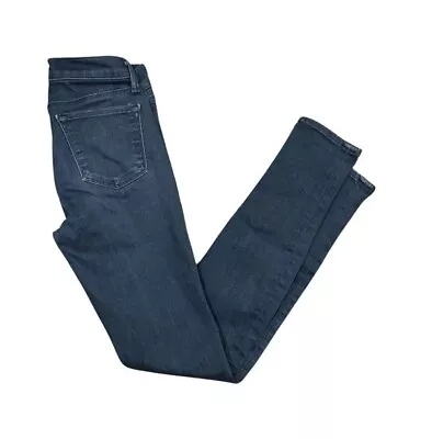 J Brand Super Skinny Blue Jeans Size 25 Women's Denim Pants Dark Wash • $31.97