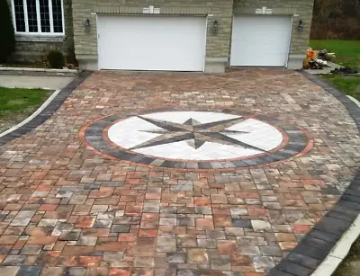 Pavers For Pennies 6 Mold Set Opus Romano Pattern 100s Thick Driveway Pavers • $79.99
