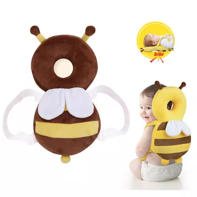Toddler Baby Bee Head Protection Anti-fall Pillow Breathable Anti-fall Pillow • £6.99