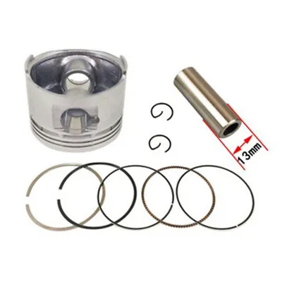 For Scooter ATV QUAD 139QMB GY6 50-80cc To 100cc 50mm Big Bore Piston + Ring Kit • $12.50