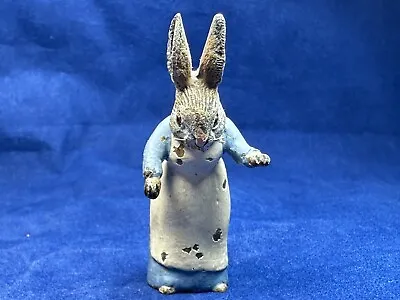 Antique Vienna Bronze Beatrix Potter Peter Rabbit Figure Mrs. Rabbit 1930 • $225