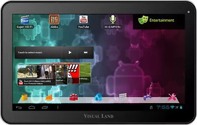 Visual Land Prestige 10  16GB Wi-Fi 10in - Black Android Bluetooth Quad-Core • $65