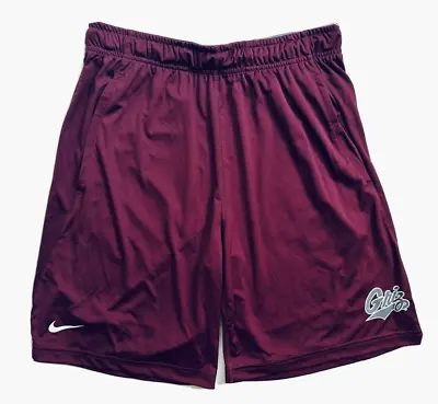 NWT Men's Nike Dri-Fit Montana Grizzlies Maroon Fly Shorts 2.0 M NCAA • $34.99