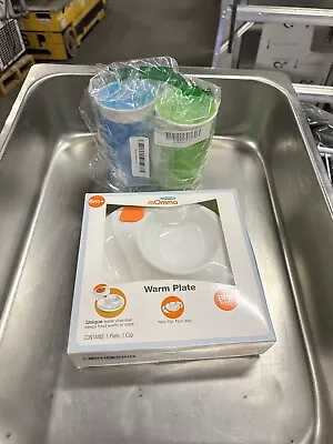 Lansinoh Warm Plate + Munchkin Miracle Supply Cup • $25