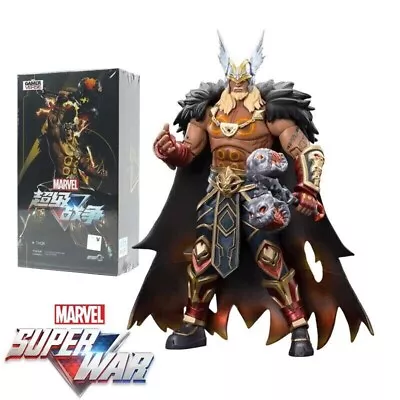 Action Figure Marvel THOR SUPER  HERO WAR Gamer Verse Avengers ZD Toys 18cm • £39.99