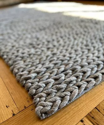 Handwoven Wool Rug (IKEA - HJORTSVANG) • $245