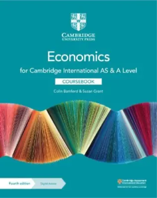 Cambridge International AS & A Level Economics Coursebook With Digital Access (2 • £38.64