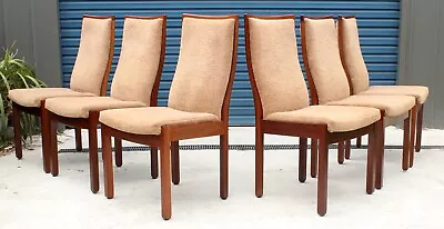 $1125 • Buy FREE DELIVERY-Rare Retro Vintage Mid Century CATT Dining Chairs X6