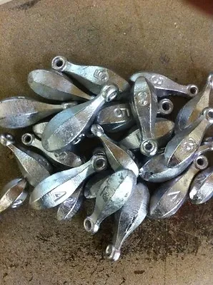 Sinkers 50 Pounds Assorted Lead Bank Sinkers 11.5 2345689101216 • $150
