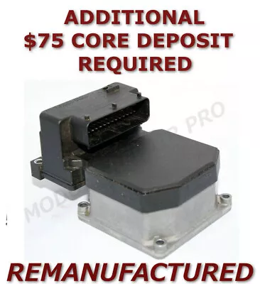 REMAN 99-03 SAAB 9-3 9-5 ABS Pump Control Module EXCHANGE 0273004352 0265220520 • $399