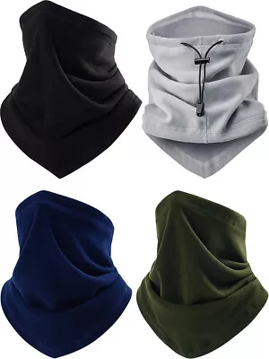 Winter Fleece Neck Gaiter Ski Tube Scarf For Cold Weather Neck Warmer Face Cover • $4.99